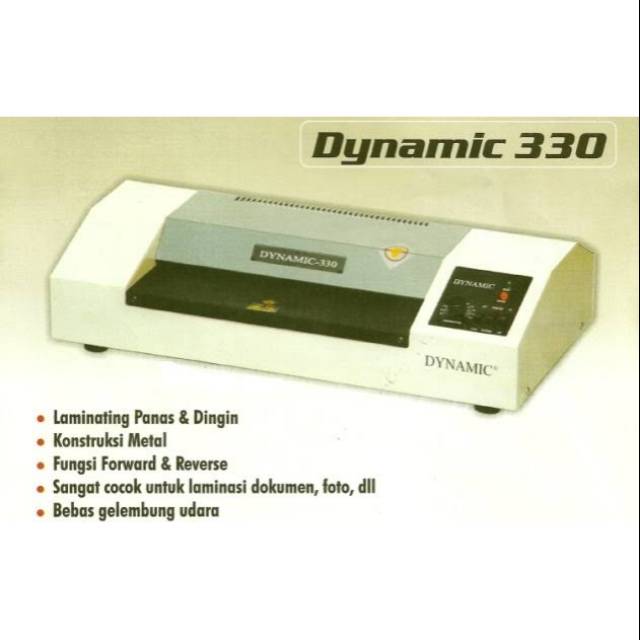 Jual DYNAMIC 330A - Mesin Laminating/Alat Press/Laminator/Laminasi ...