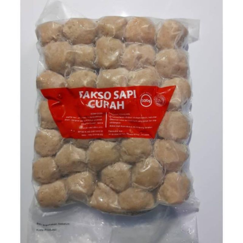 Jual Berardi Bakso Sapi Curah 500g Shopee Indonesia