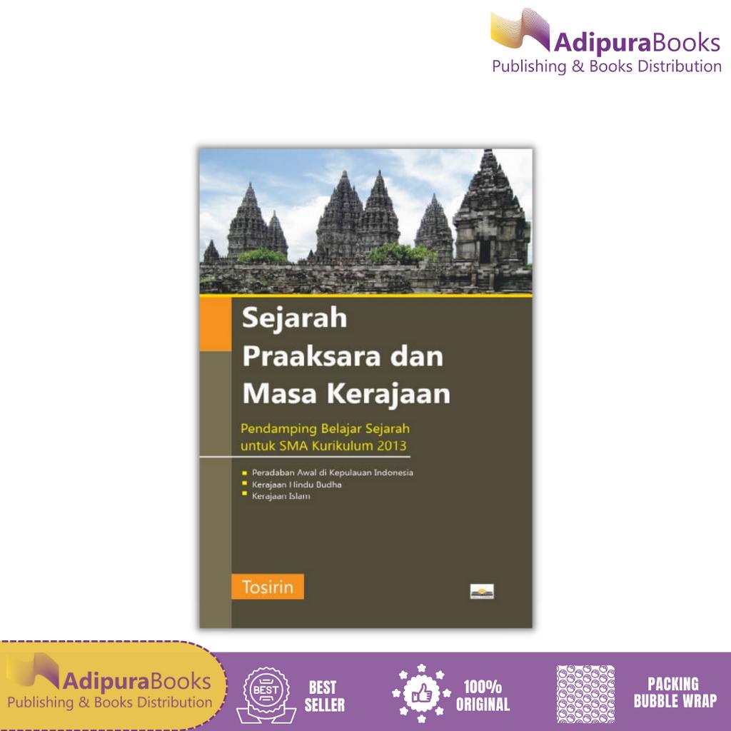 Jual Adipurabooks - Buku Sejarah Seri 9 : Sejarah Pra Aksara Dan Masa ...