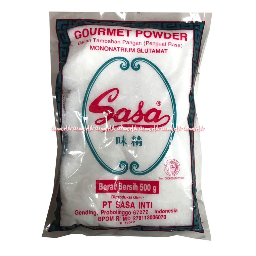 Jual Sasa Gourmet Powder Mecin 500gr Penyedap Rasa Masakan Penguat Rasa ...