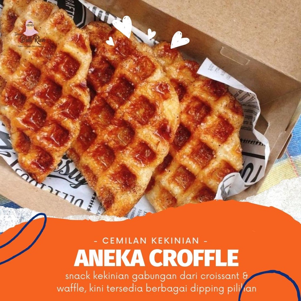 Jual CROFFLE Croisant Waffle Bekasi ! Langsung Makan !!! | Shopee Indonesia