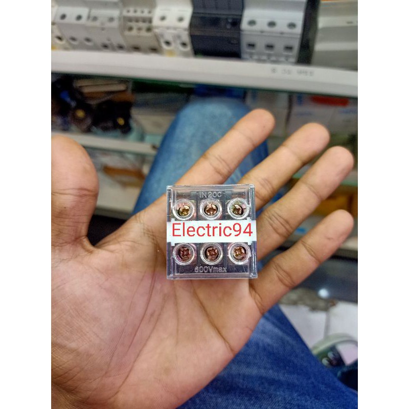 Jual Terminal Block IN20 3P 30A 600V | Shopee Indonesia