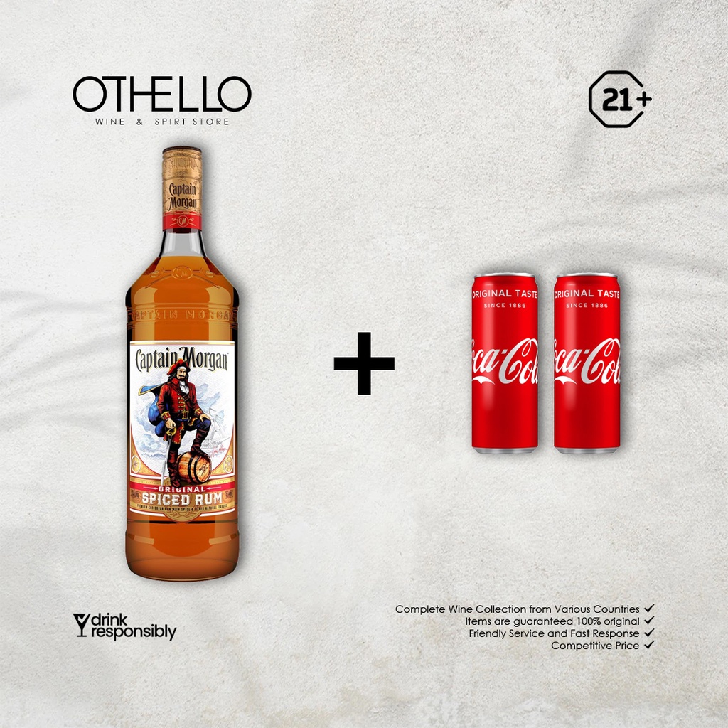 Jual Captain Spiced Gold 750ml + FREE Mixer Shopee Indonesia