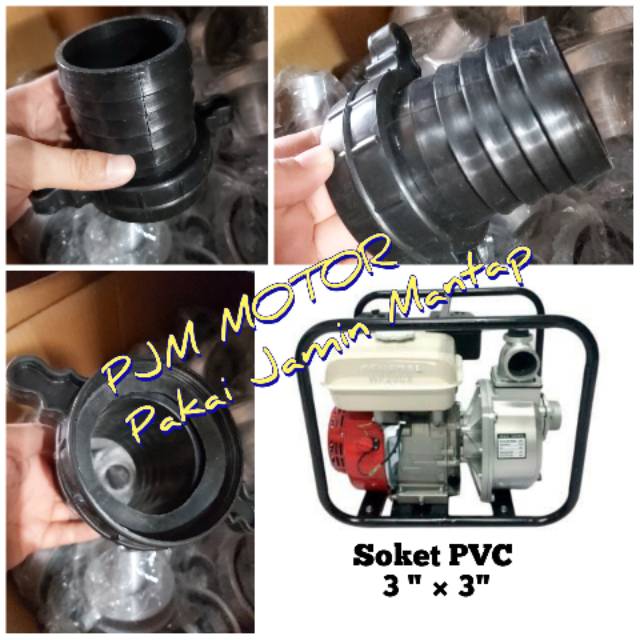 Jual Soket Sok Drat Nepel mesin Pompa air alkon Irigasi 3 inci Plastik ...