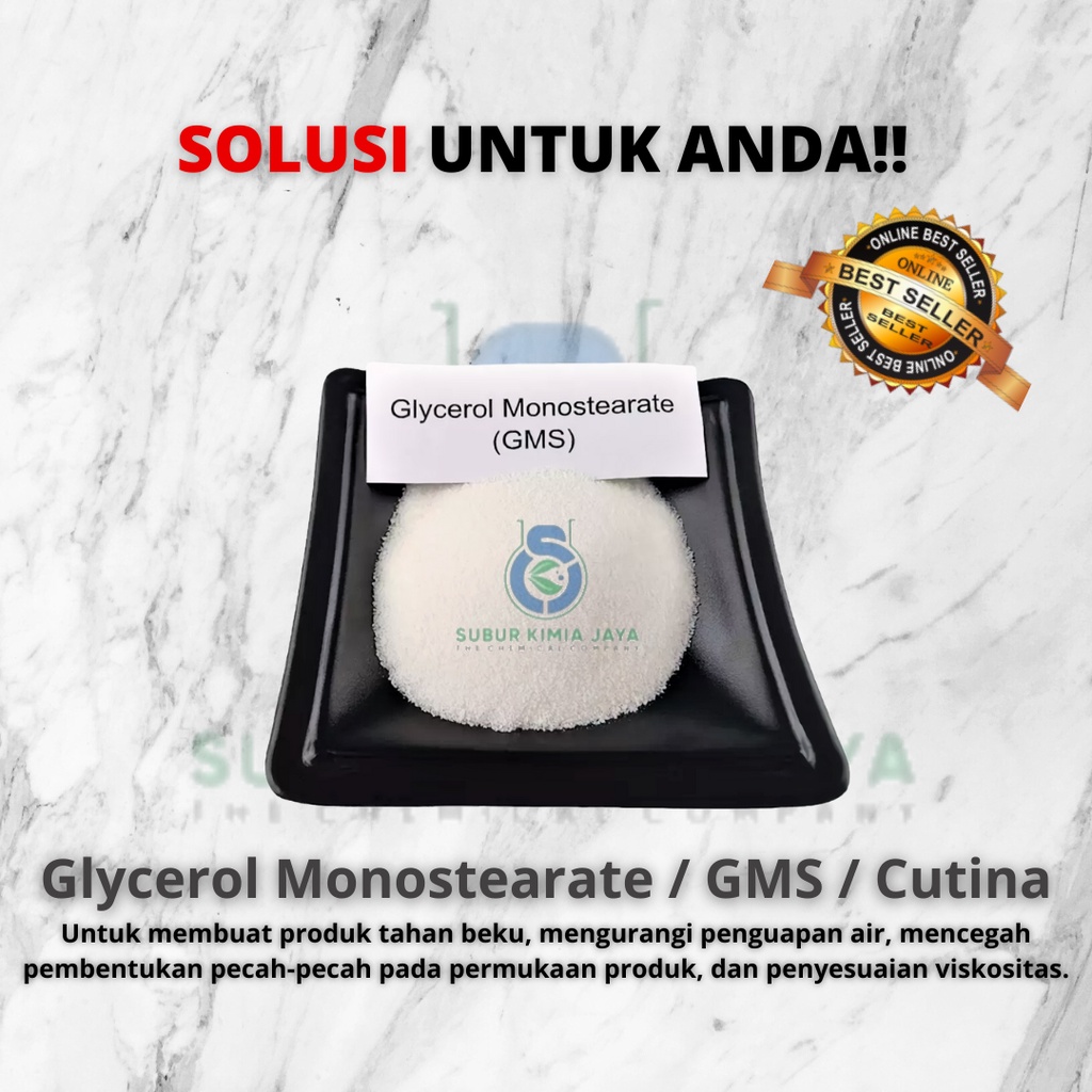 Jual GMS (Glycerol Monostearate) - CUTINA GMS V 1 KG | Shopee Indonesia
