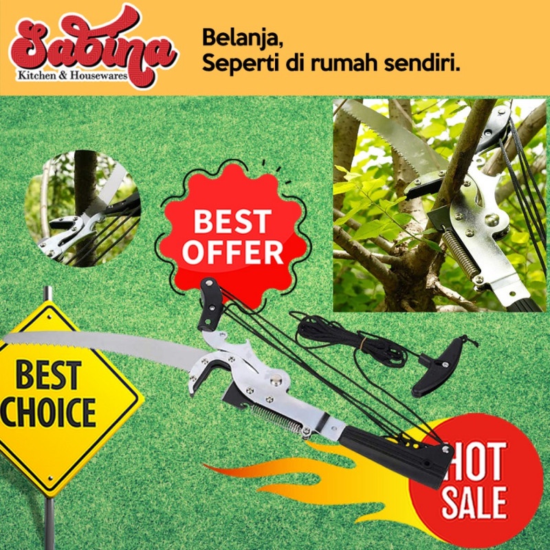 Jual Gergaji Pemotong Ranting Dahan Batang Pohon Tinggi High Saw Tool ...