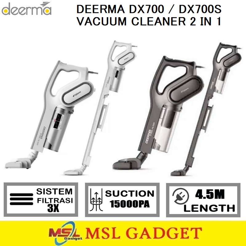 Jual Deerma DX700 DX700S Vacuum Cleaner 2in1 Handheld Penghisap