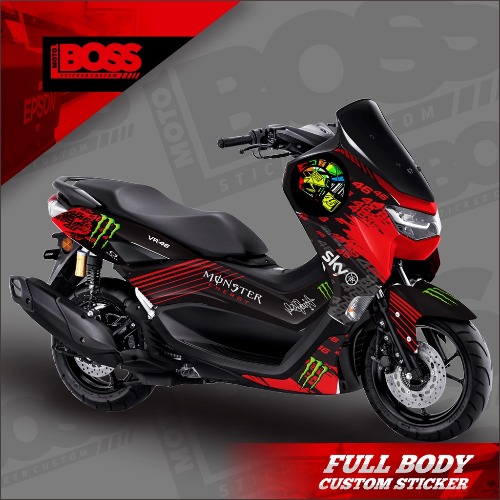 Jual Decal Sticker Stiker Nmax 2020 2021 2022 Full Body New Nmax Motif ...