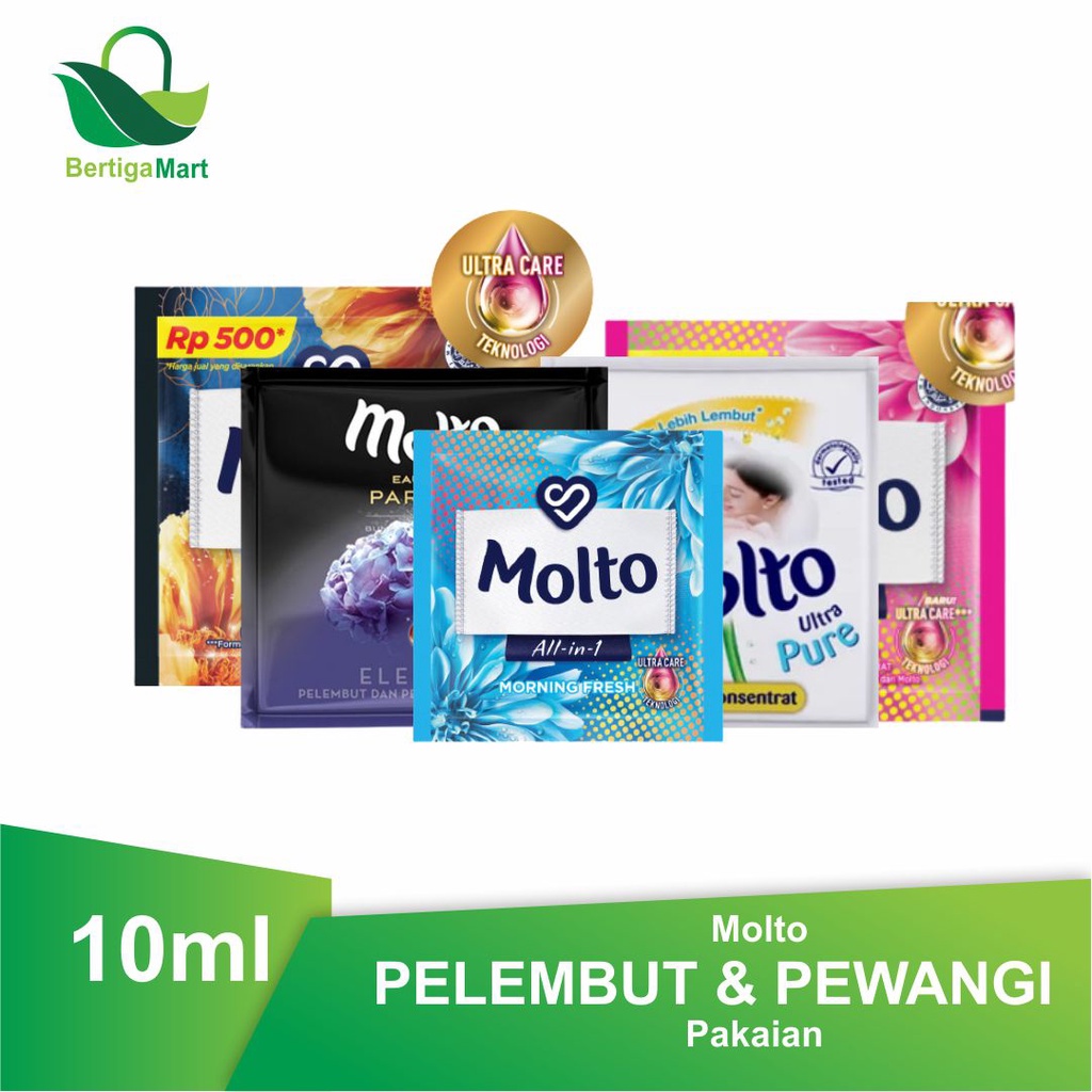 Jual Molto Pelembut Dan Pewangi Pakaian 9 Ml And 18 Ml Renceng Shopee Indonesia 3163