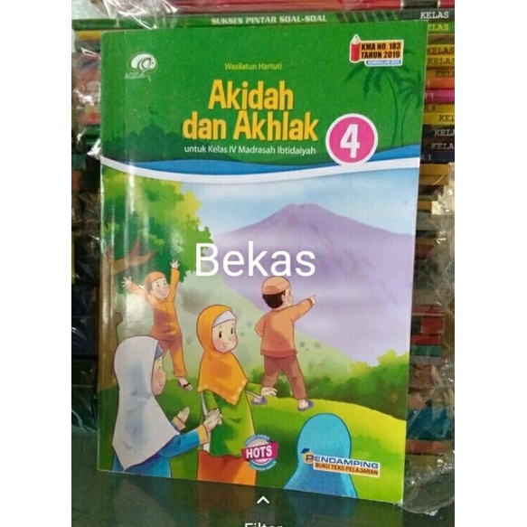 Jual Akidah Dan Akhlak Sd Kelas 4 Iv Penerbit Tiga Serangkai 