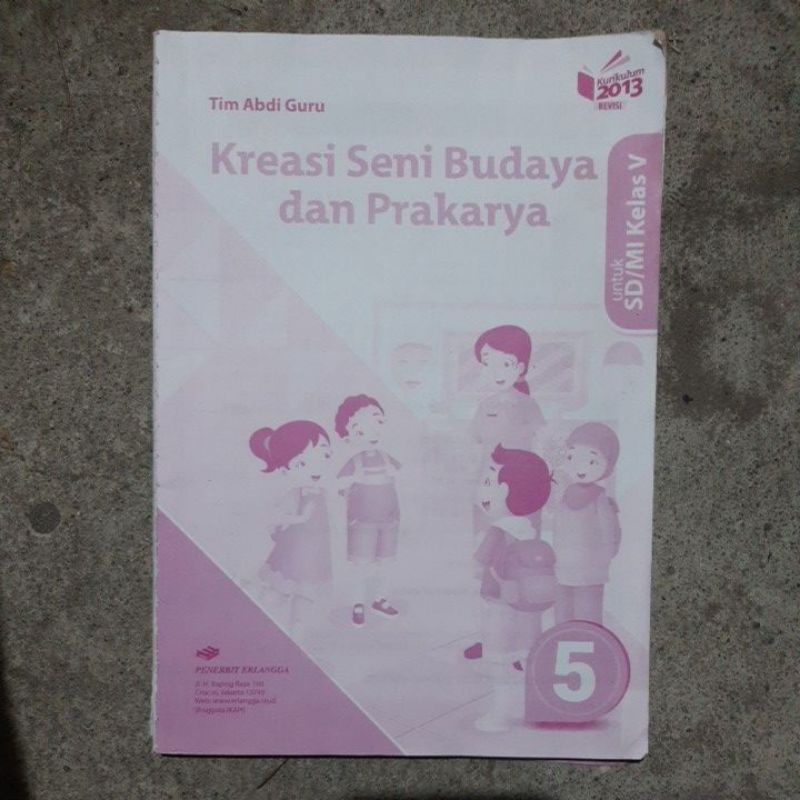 Jual Buku Kreasi Seni Budaya Dan Prakarya Sd Kelas 1.2.3.4.5.6 Revisi ...