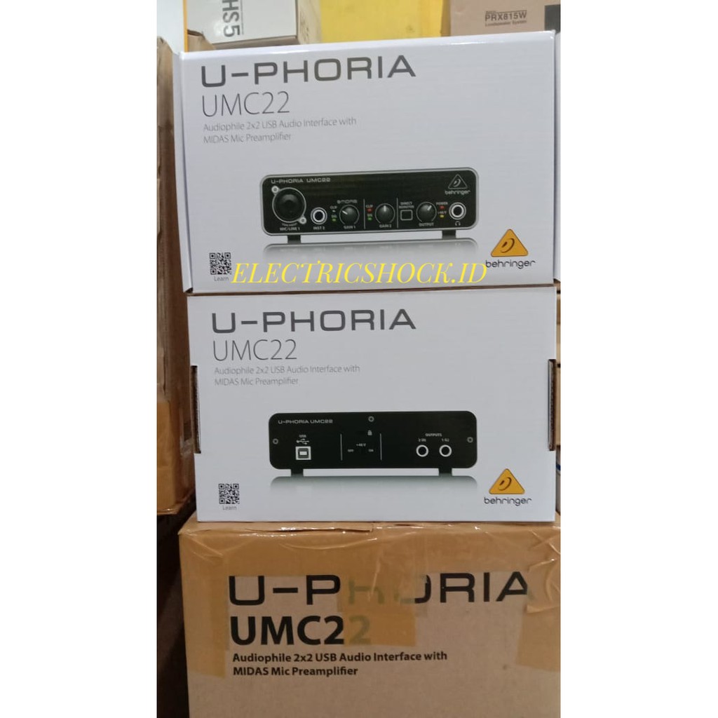 Jual Behringer UMC22 Terlengkap & Harga Terbaru Juli 2026 | Shopee ...