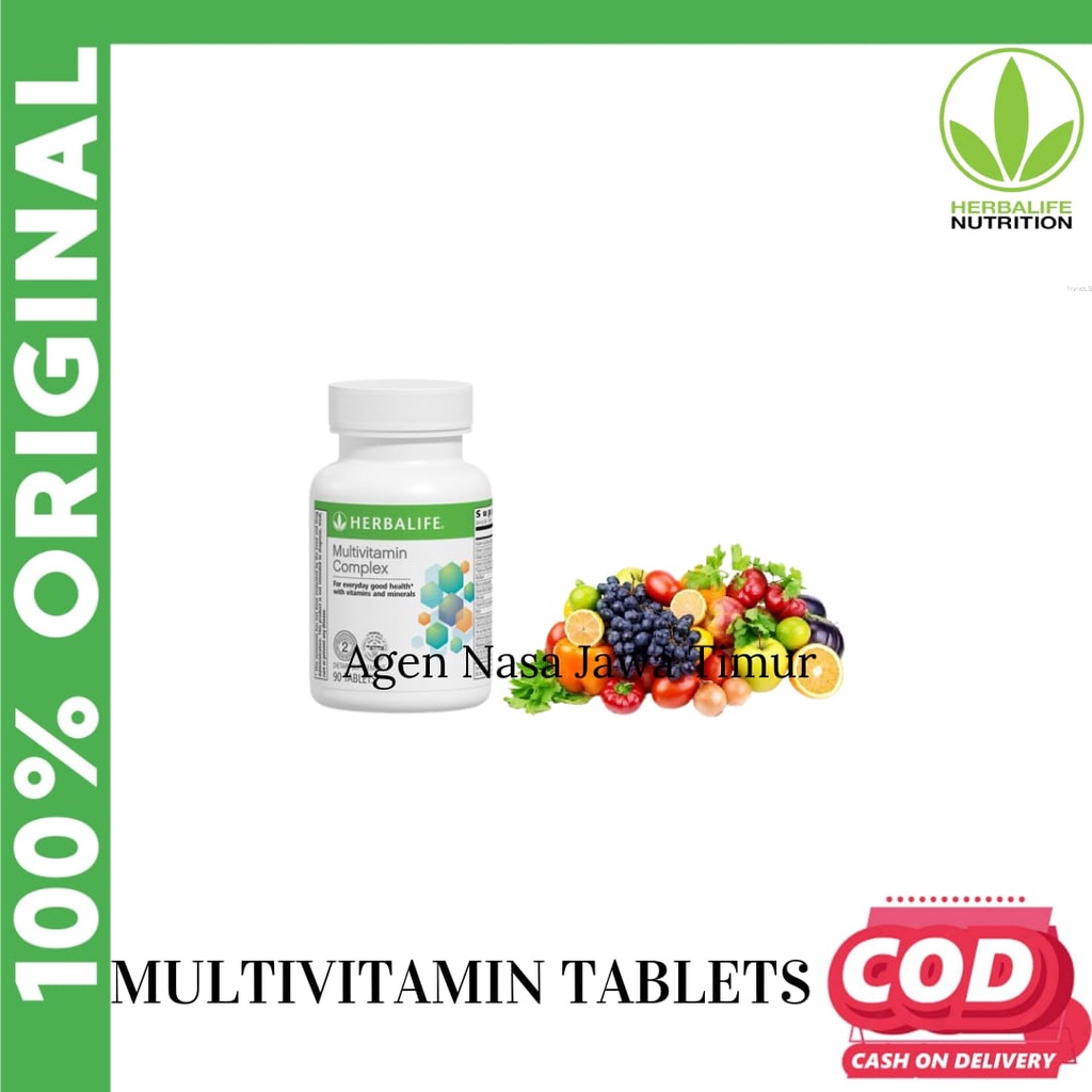 Jual [ READY STOCK ] HERBALLIFE MULTIVITAMIN MINERAL & HERBAL TABLET