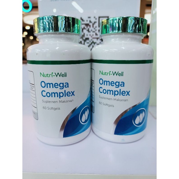 Jual NUTRIWELL OMEGA COMPLEX ISI 60SOFTGELS | Shopee Indonesia