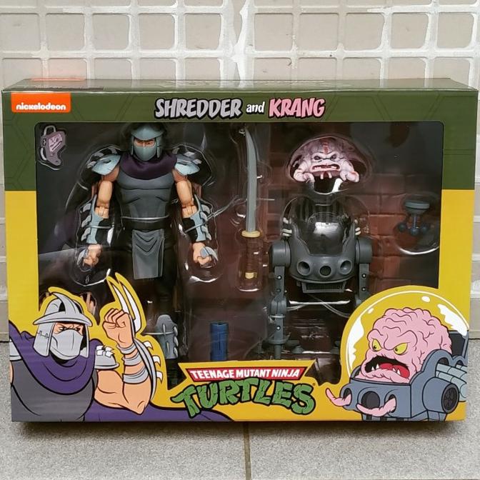 Jual NECA TMNT 2PACK SHREDDER & KRANG 2PACK 1987 CARTOON TV SERIES Shopee Indonesia