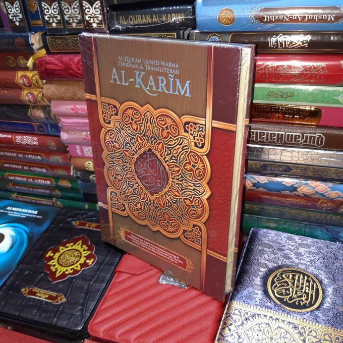 Jual Al-Karim - Al-Qur'An Tajwid Warna Terjemah & Transliterasi - A4 ...