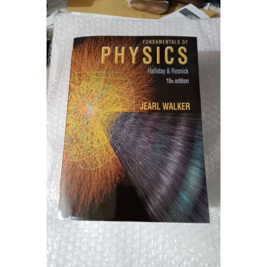 Jual Fundamental Of Physics Halliday & Resnick 10th Edition Shopee