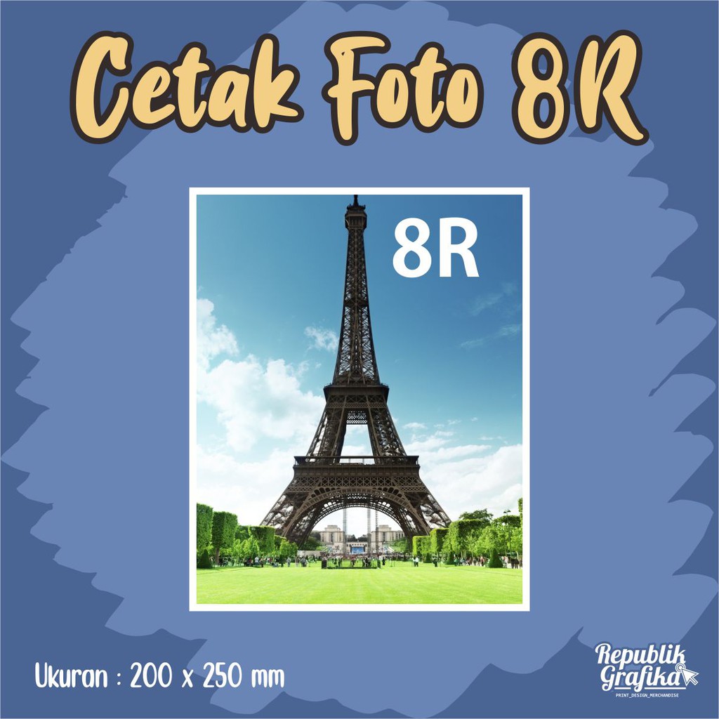 Jual CETAK FOTO 8R PREMIUM GLOSSY | Shopee Indonesia