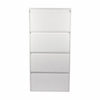 Jual Masterspace Rak Kabinet Sepatu 4 Tingkat - Putih Shoe Rack 4 ...