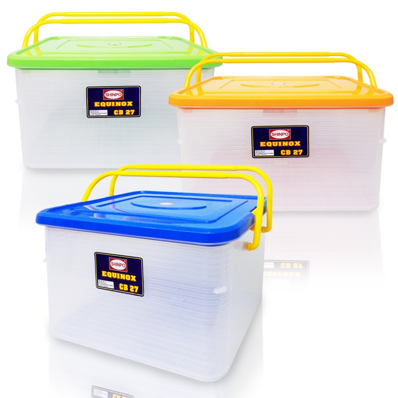 Jual SHINPO Equinox Container Box Kotak Penyimpanan Plastik 27 L with ...