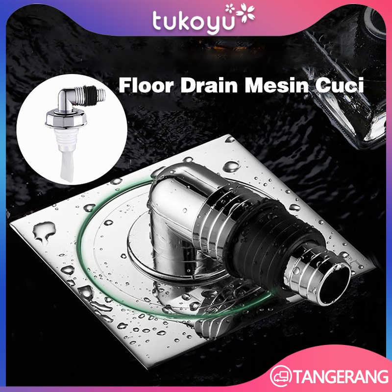 Jual Floor Drain Mesin Cuci/Washing Machine Floor Drain Connector ...