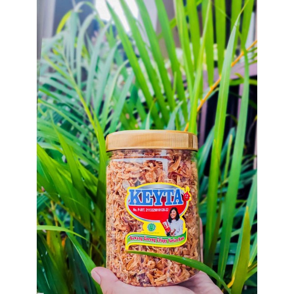 Jual Bawang Goreng Toples Brebes Asli Bawang Goreng Keyta Premium G Bagor Brebes Varian Rasa