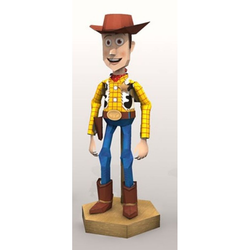 Papercraft woody toy store story