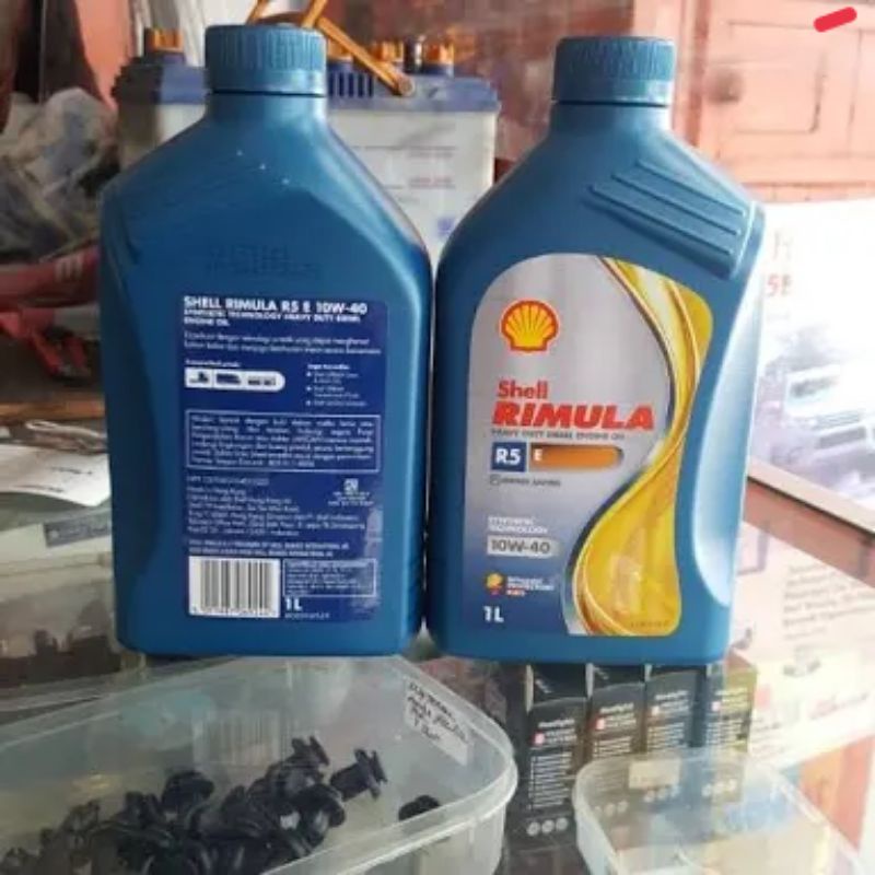 Jual Oli Shell Rimula R5e Diesel 10w-40 CI4 ASLI - 1lt | Shopee Indonesia