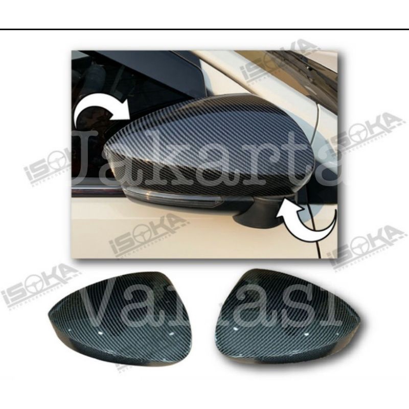 Jual mirror cover spion raize 2021 carbon glossy | Shopee Indonesia