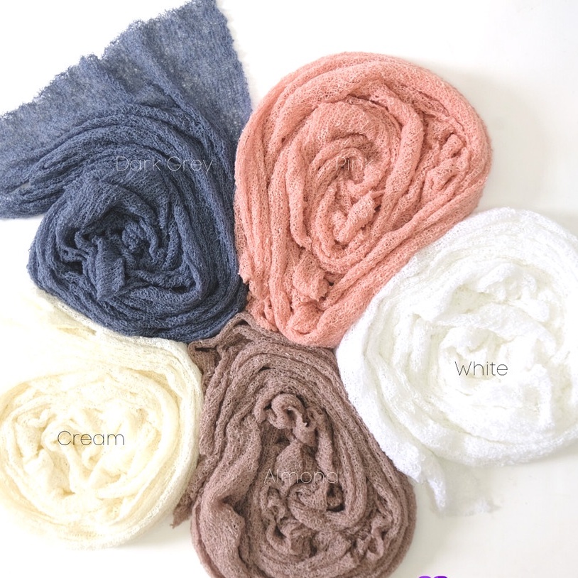 Jual IMPODIO Kain rajut fotografi /napkin pastel properti foto / photo ...