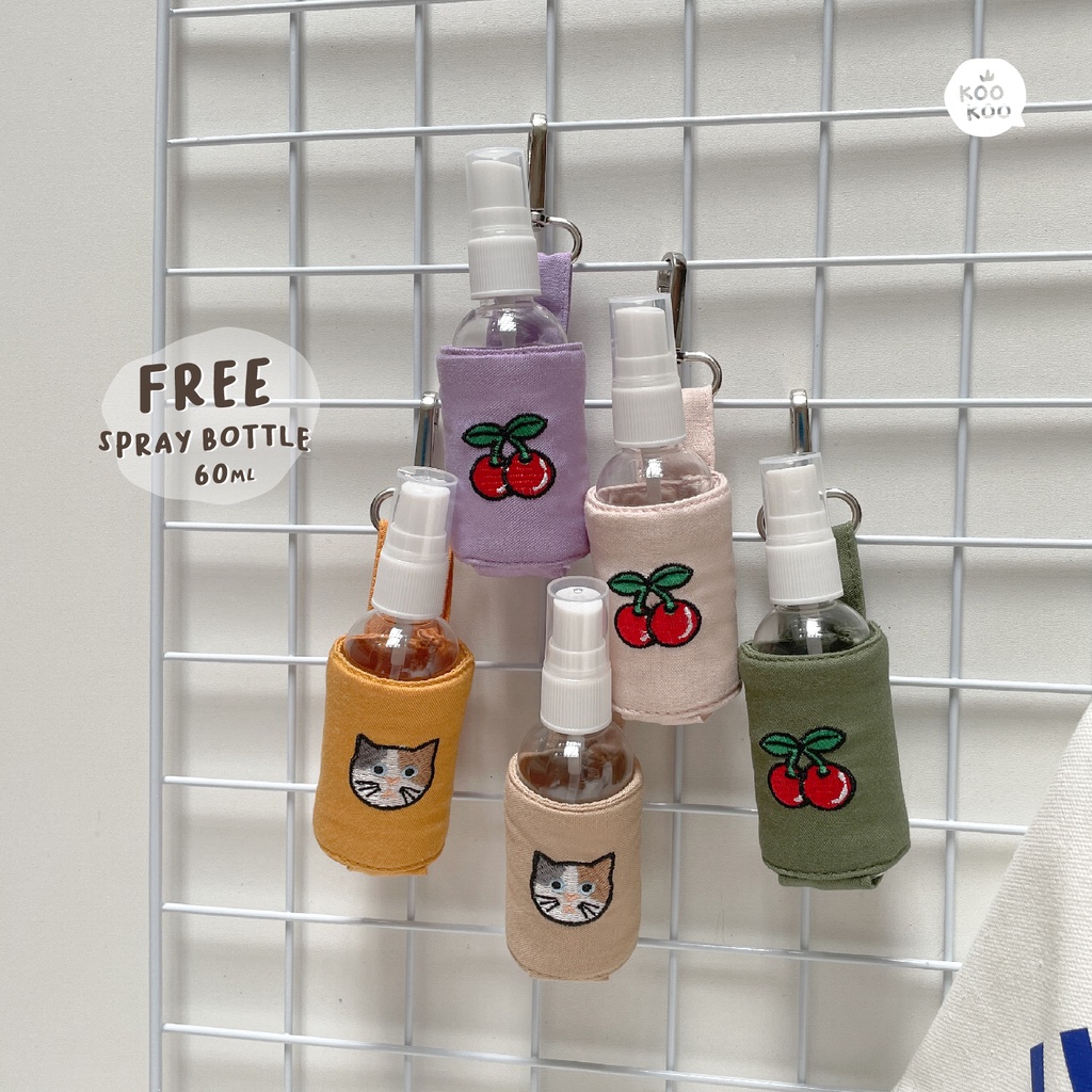 Jual IAMKOOKOO Gantungan Hand Sanitizer Spray / Holder / Casing