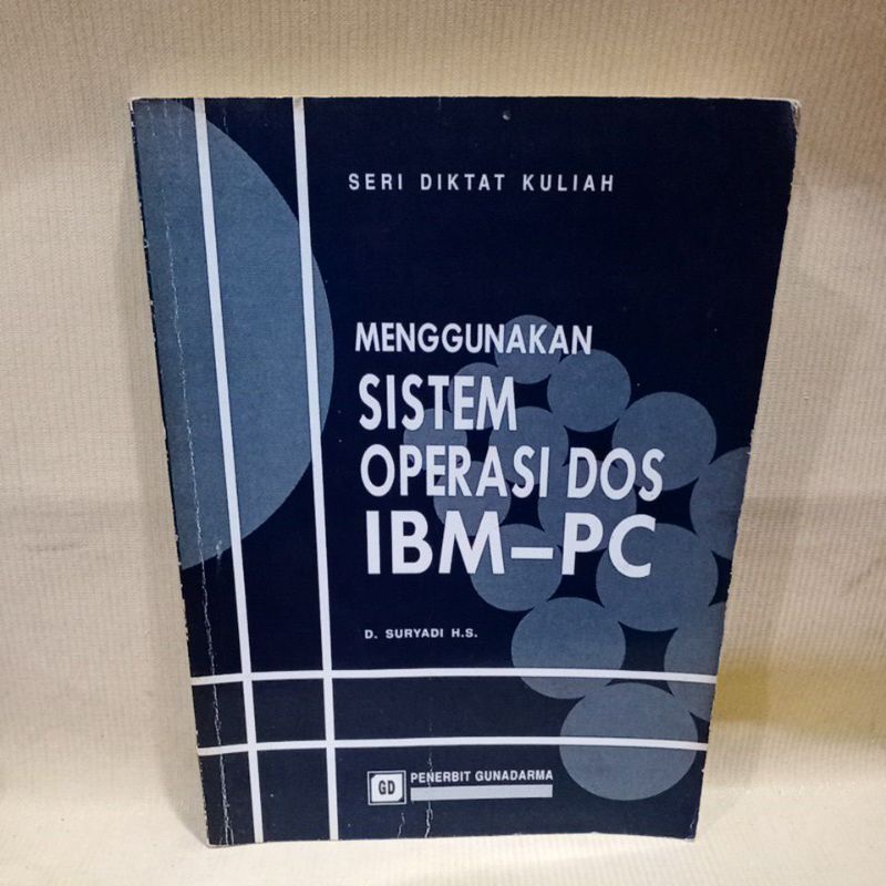 Jual Buku MENGGUNAKAN SISTEM OPERASI DOS IBM-PC | Shopee Indonesia
