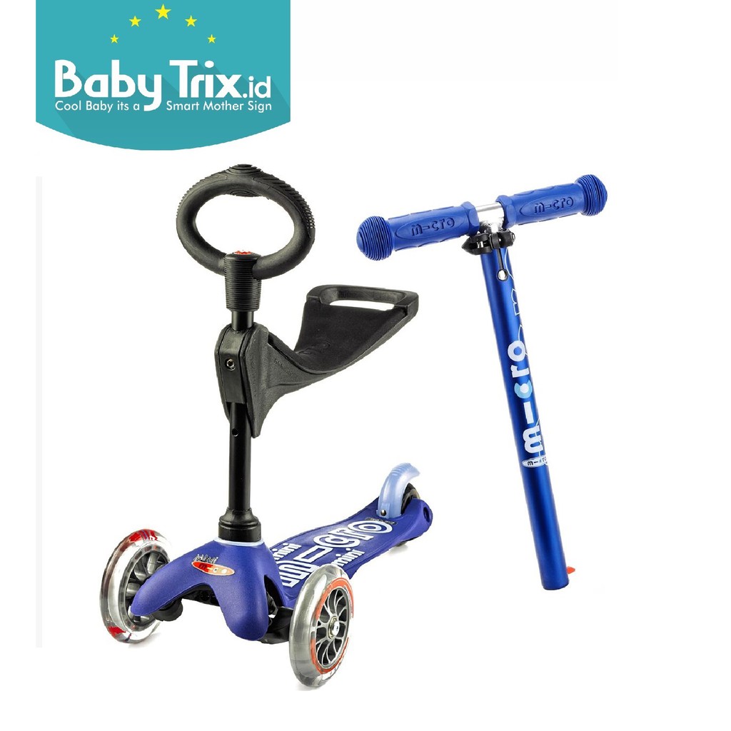 Jual NEW..!!! MICRO - MINI MICRO 3in1 DELUXE RED / BLUE | Shopee Indonesia