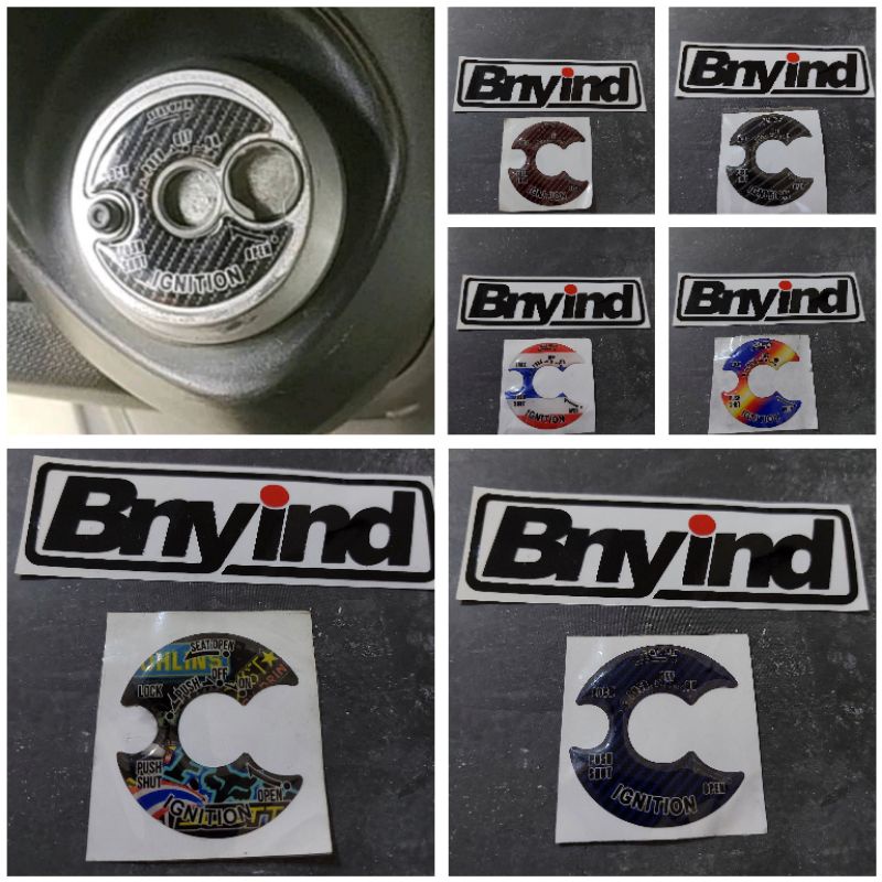 Jual Sticker Emblem Tutup Kunci Kontak Yamaha Nmax Aerox Lexi Soul Gt