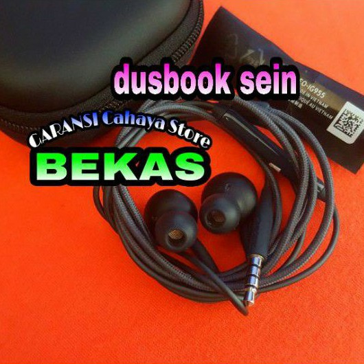 Headset Earphone Sam Galaxy AKG Copotan Bawaan Hp Ori S8 S9 Plus S10 Plus  S10E Note Note Original