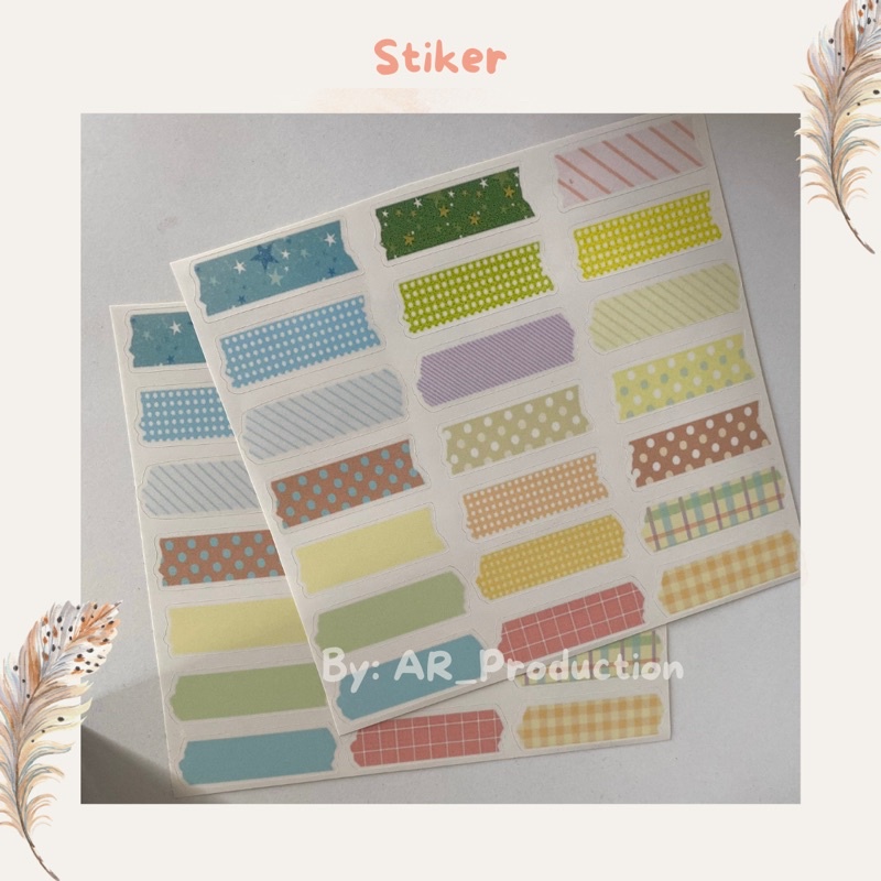 Jual STIKER JURNAL LABEL (PLASTER) | Shopee Indonesia