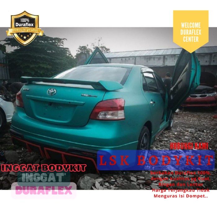 Jual Bodykit spoiler vios body kit vios bodikit vios GRADE-A kuat-tebal ...