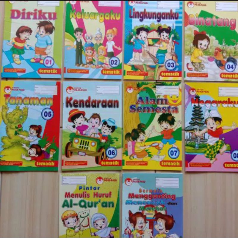 Jual Buku Paket PAUD/KB | Shopee Indonesia