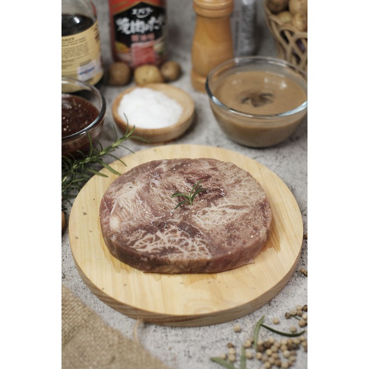 Jual Meltic Sirloin Round Steak Frozen 200gr (1 pcs) | Shopee Indonesia