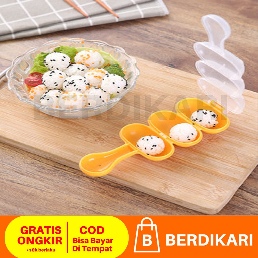 Jual Cetakan Nasi Bento Karakter Bulat Cetakan Nasi Bola Bento In Rice Ball Shaker