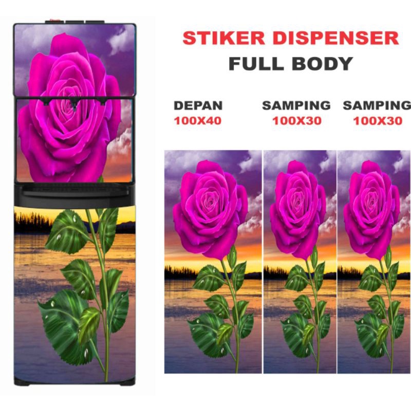 Jual Sticker Dispenser Galon Hanya Bagian Depan saya,Ukuran 40cmX100cm ...