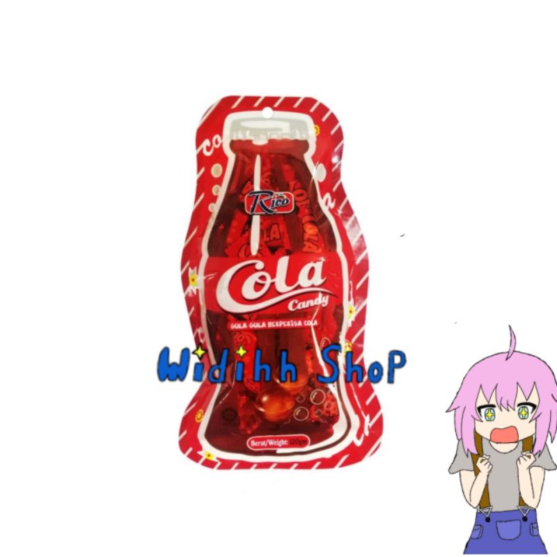 Jual Permen Rico Cola Candy 120gram Malaysia ( Gula Gula Berperisa Cola ...