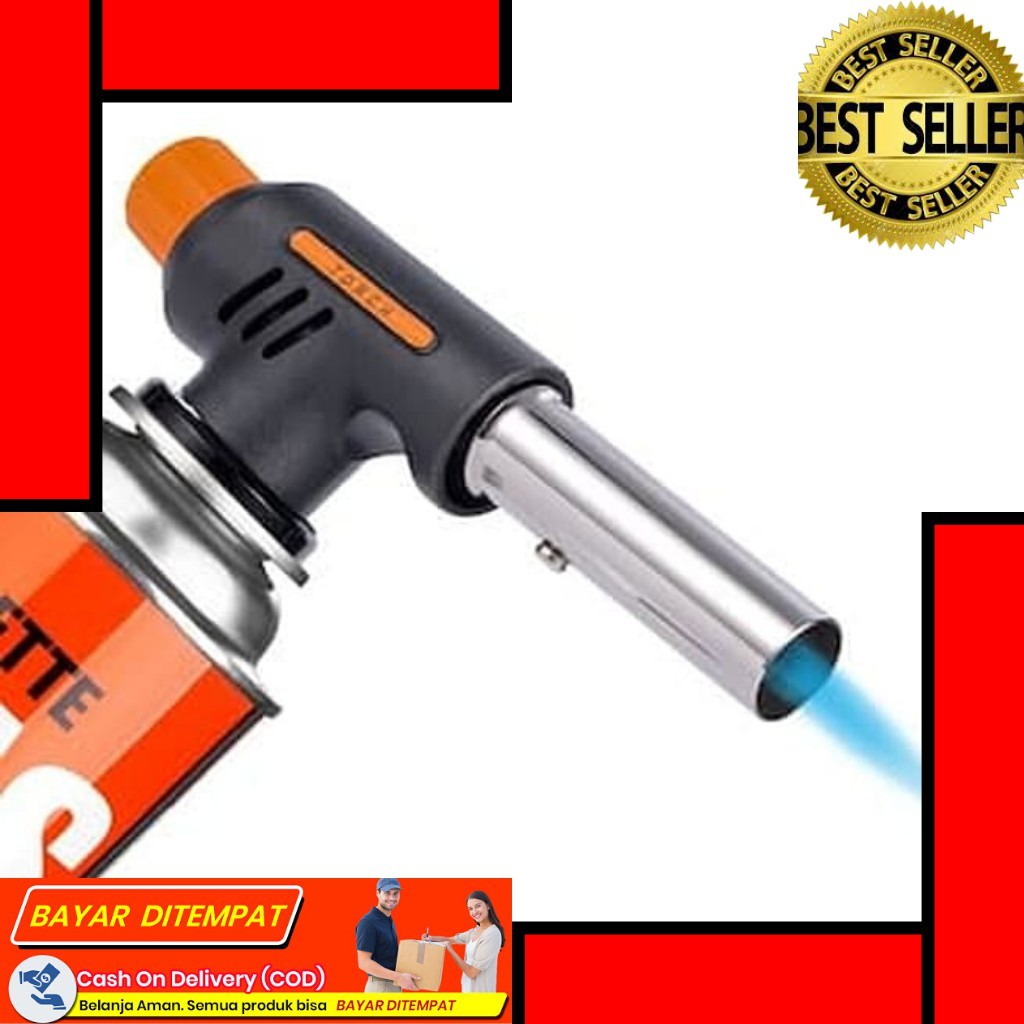 Jual KEPALA KOREK GAS BUTANE BARBEQUE KOREK PEMBAKAR MAKANAN GAS TORCH ...