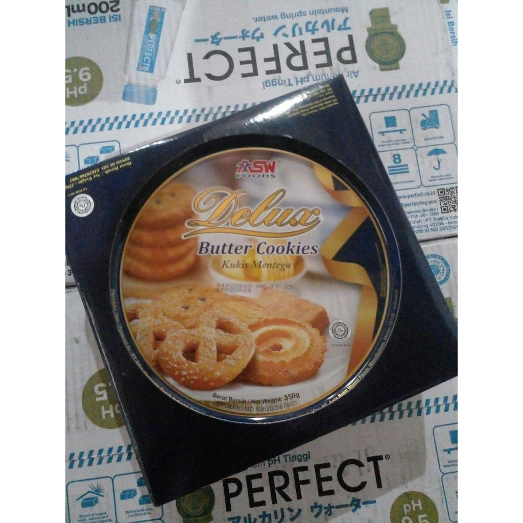 Jual DELUX BUTTER COOKIES TINS 350G Shopee Indonesia