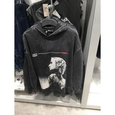 H&m hoodie justin discount bieber