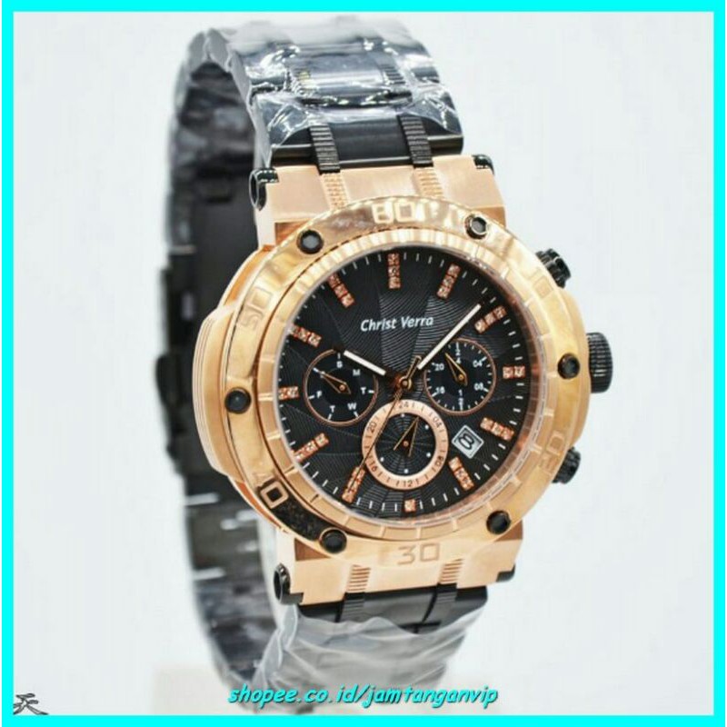 Harga jam christ verra chronograph hot sale