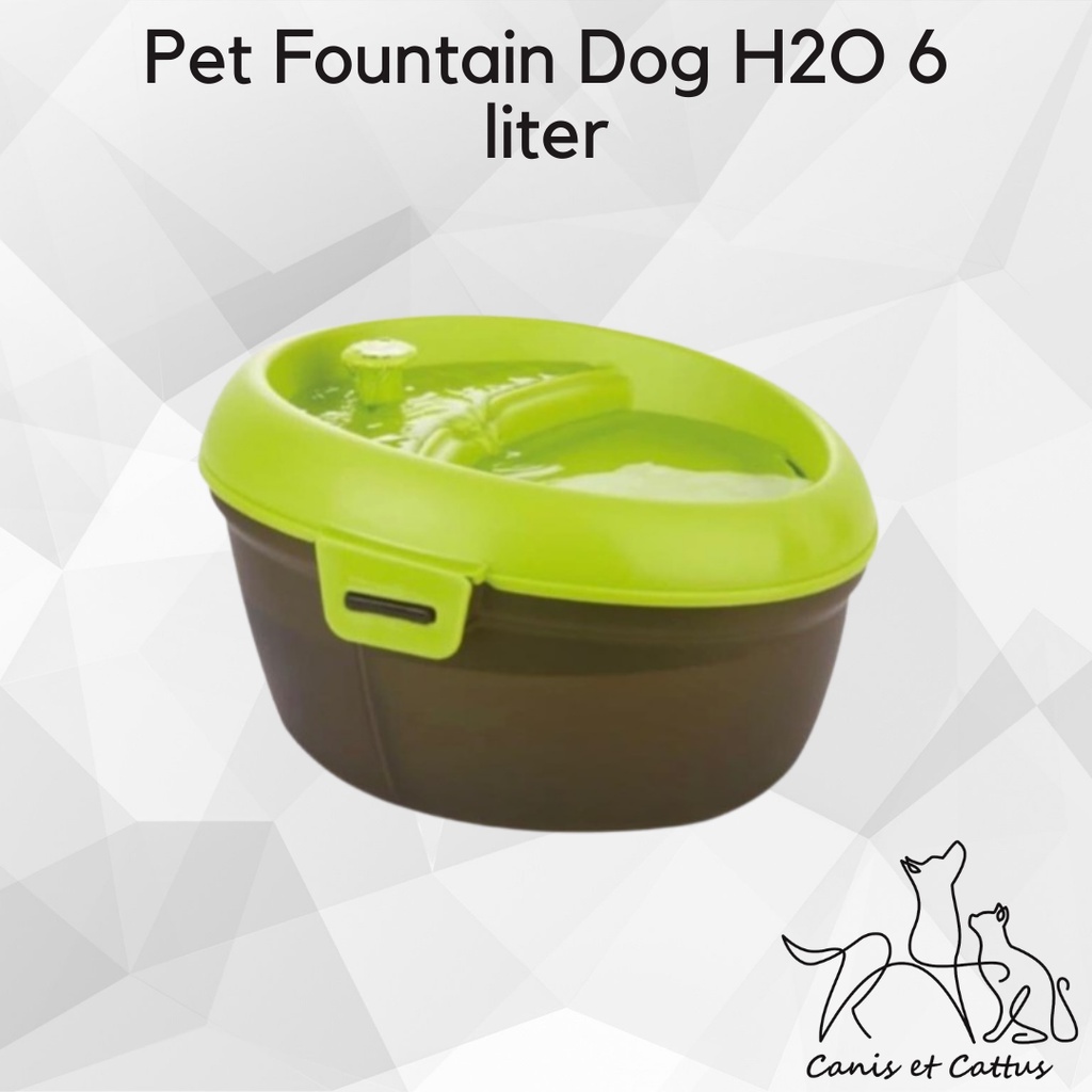 Jual Pet Fountain Dog H2O 6 liter Shopee Indonesia