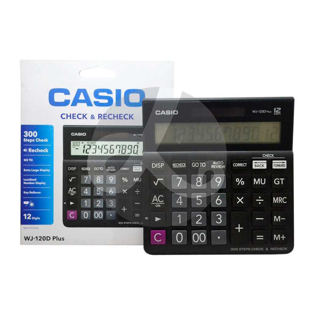 Casio wj 2024 120d plus