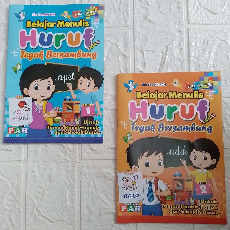 Jual Belajar Menulis Huruf Tegak Bersambung - Buku Anak-anak - PAH ...