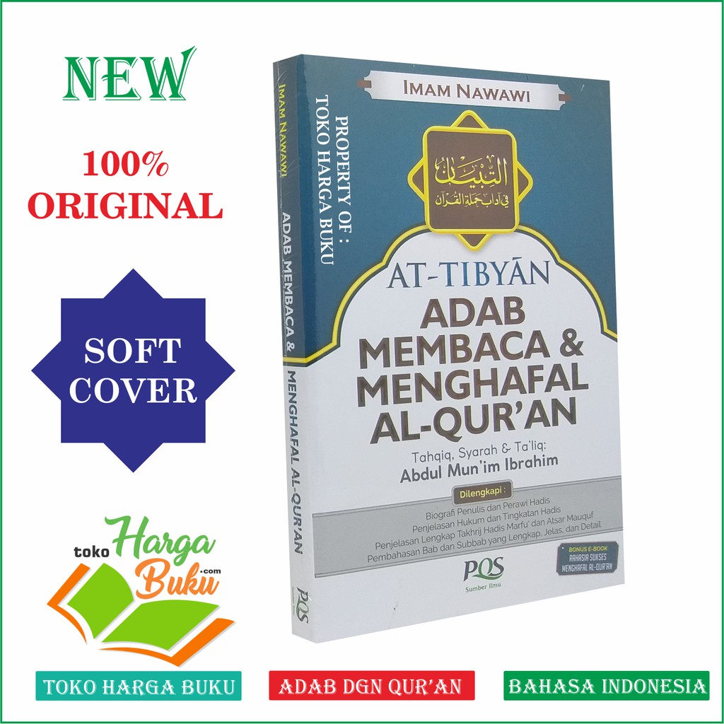 Jual At-Tibyan Adab Membaca Dan Menghafal Al-Quran - PQS | Shopee Indonesia